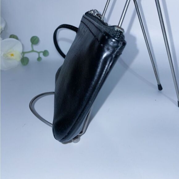 Coach Black Leather Wristlet - Picture 3 of 9